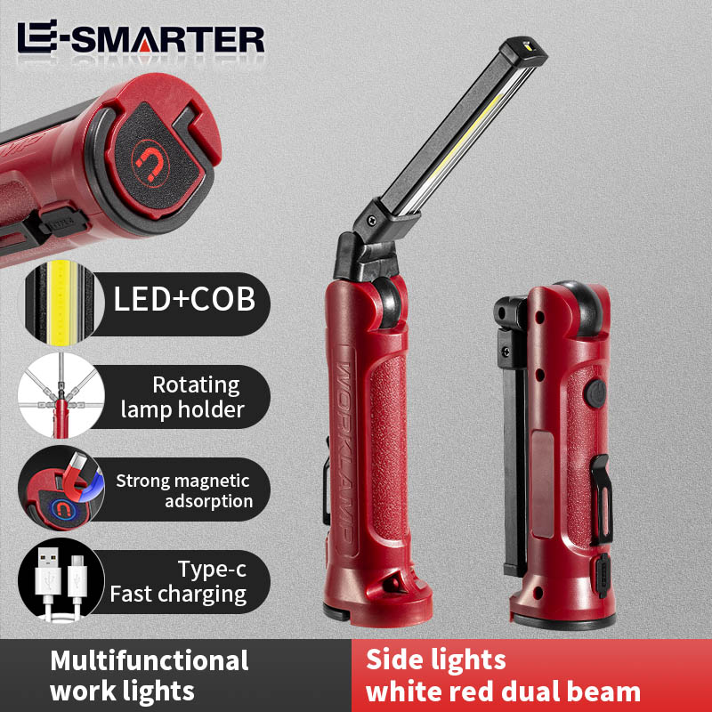 Outdoor Lighting Nearby - COB LED Work Light Rechargeable Folding