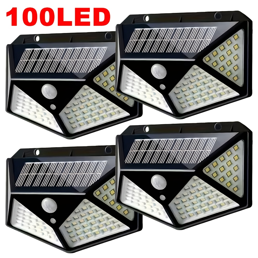 Outdoor Lighting For Fence - 100LED Outdoor Solar Garden Light Outdoor