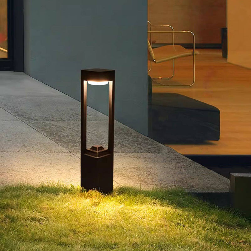 Luminous floor lamp courtyard  - đánh giá và giá Outdoor Lighting Decoration