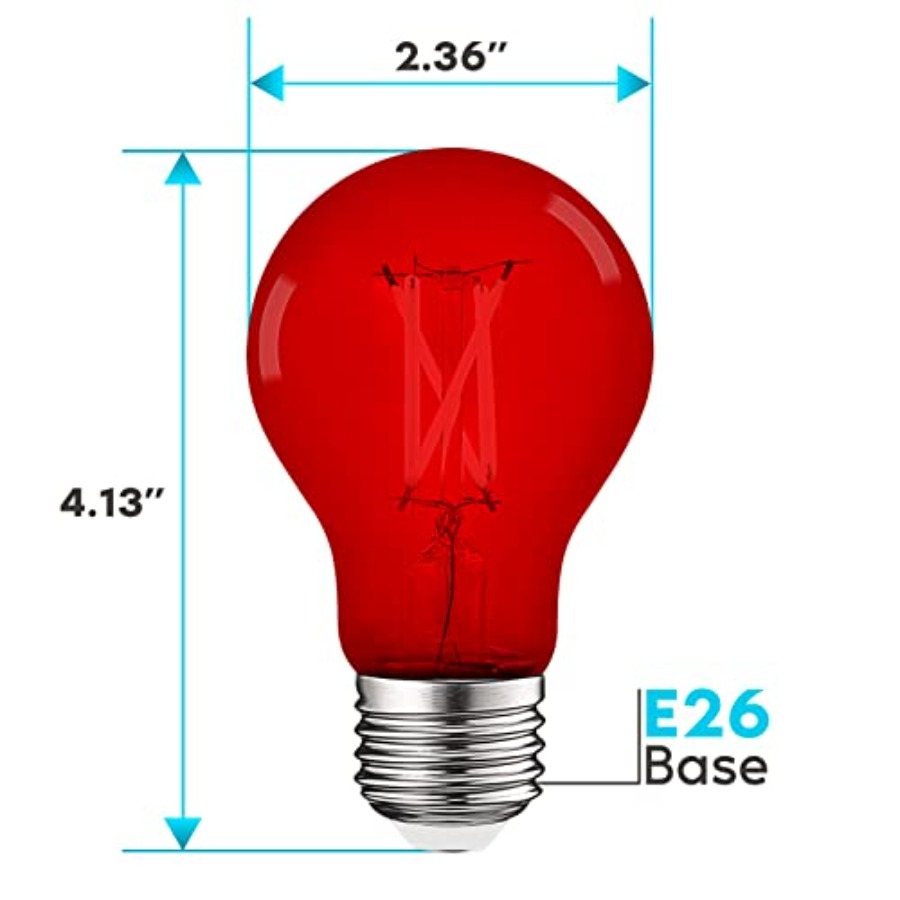 A19 Edison LED Light Bulbs, 4. - đánh giá và giá Outdoor Lighting Decoration