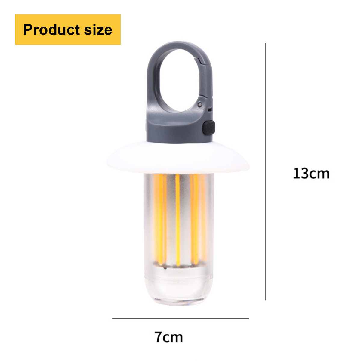 Usb Rechargeable Led Camping L - đánh giá và giá Post Cap Light