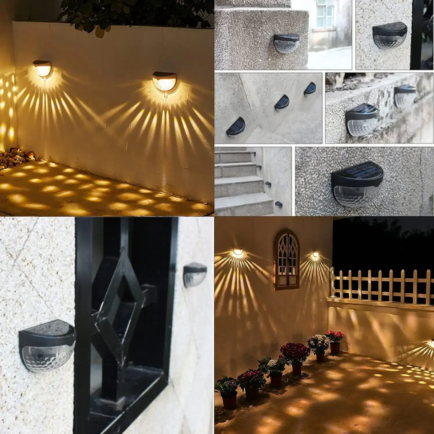 LED Solar Light Outdoor Wall L - đánh giá và giá Outdoor Lighting For Fence