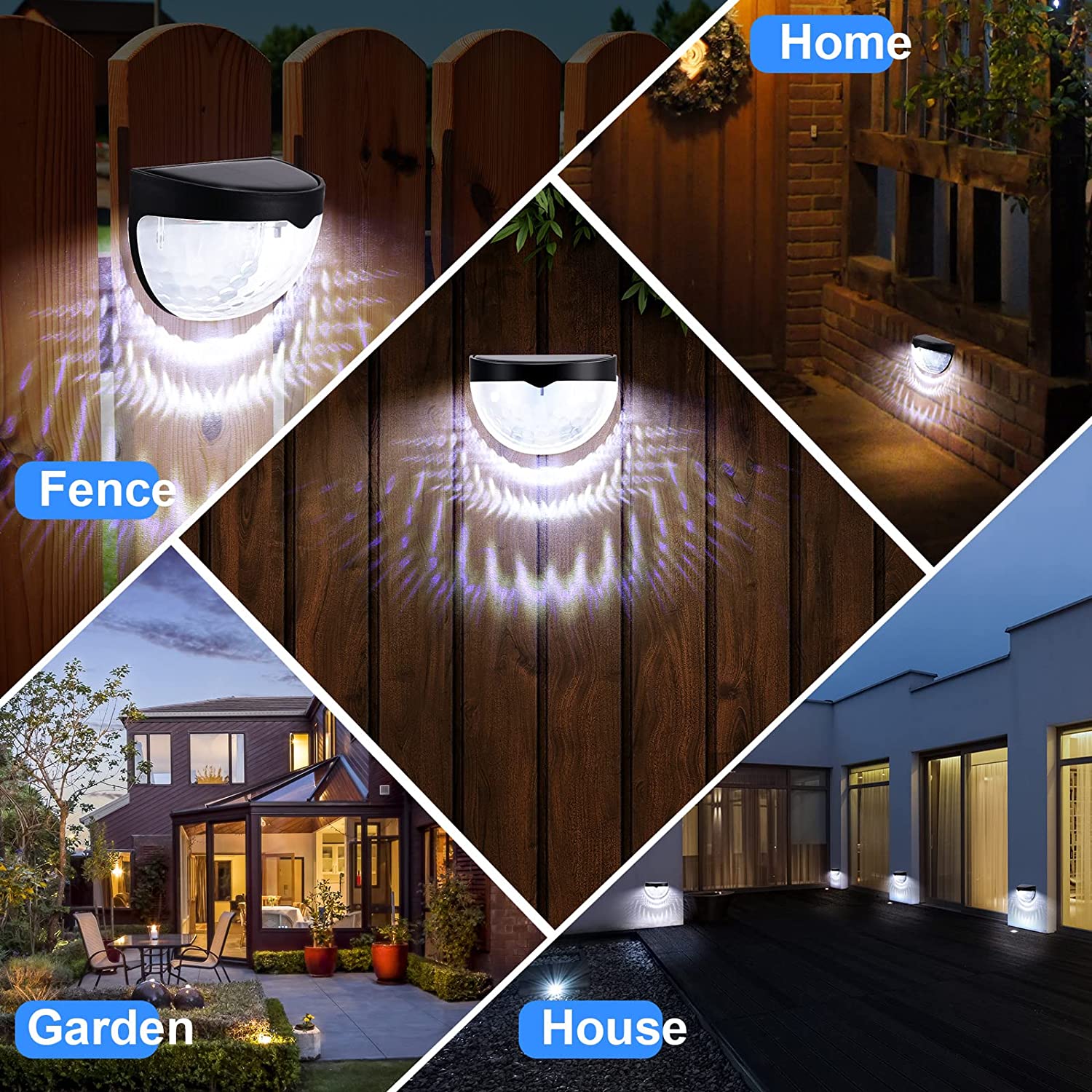 LED Solar Light Outdoor Wall L - đánh giá và giá Outdoor Lighting For Fence