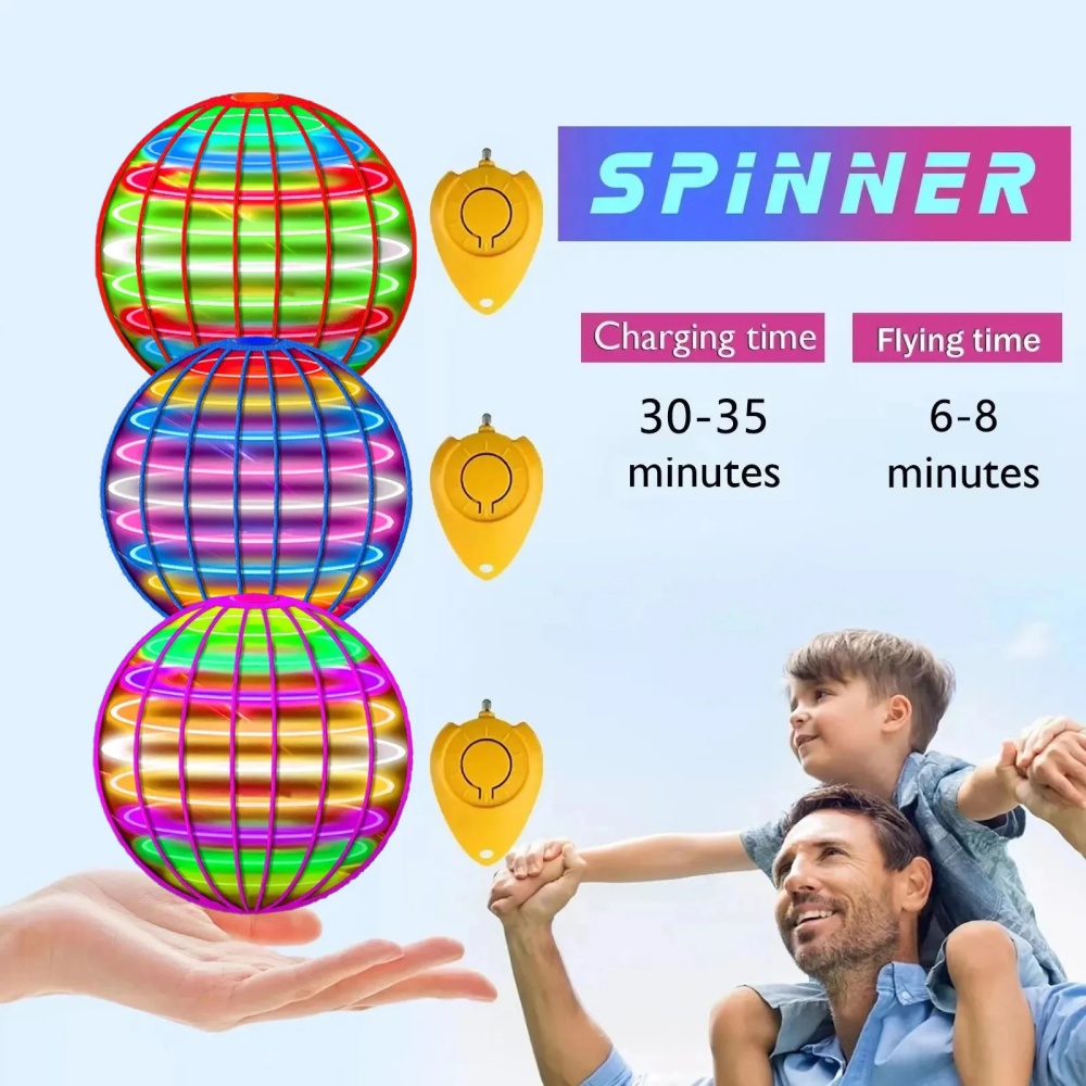 Flying Orb Boomerang Ball LED  - đánh giá và giá Outdoor Lighting Experts