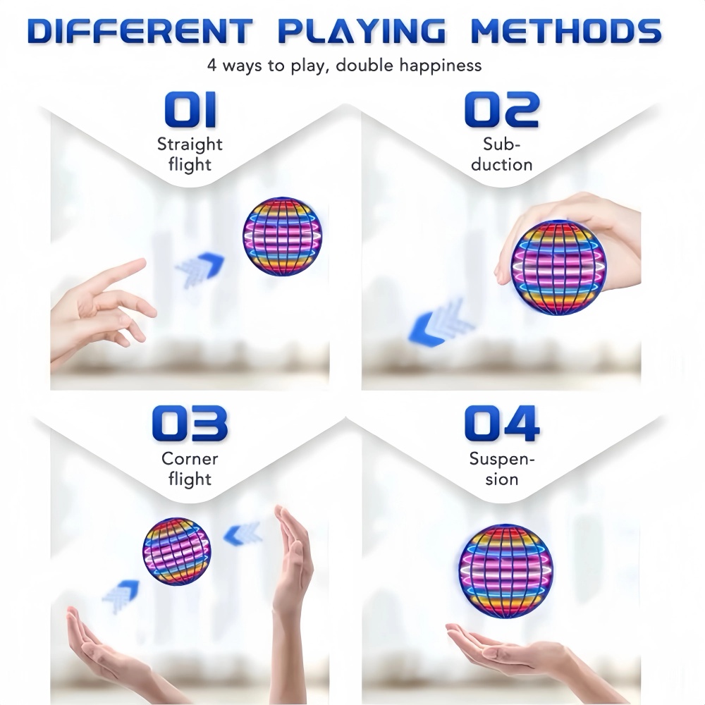 Flying Orb Boomerang Ball LED  - đánh giá và giá Outdoor Lighting Experts