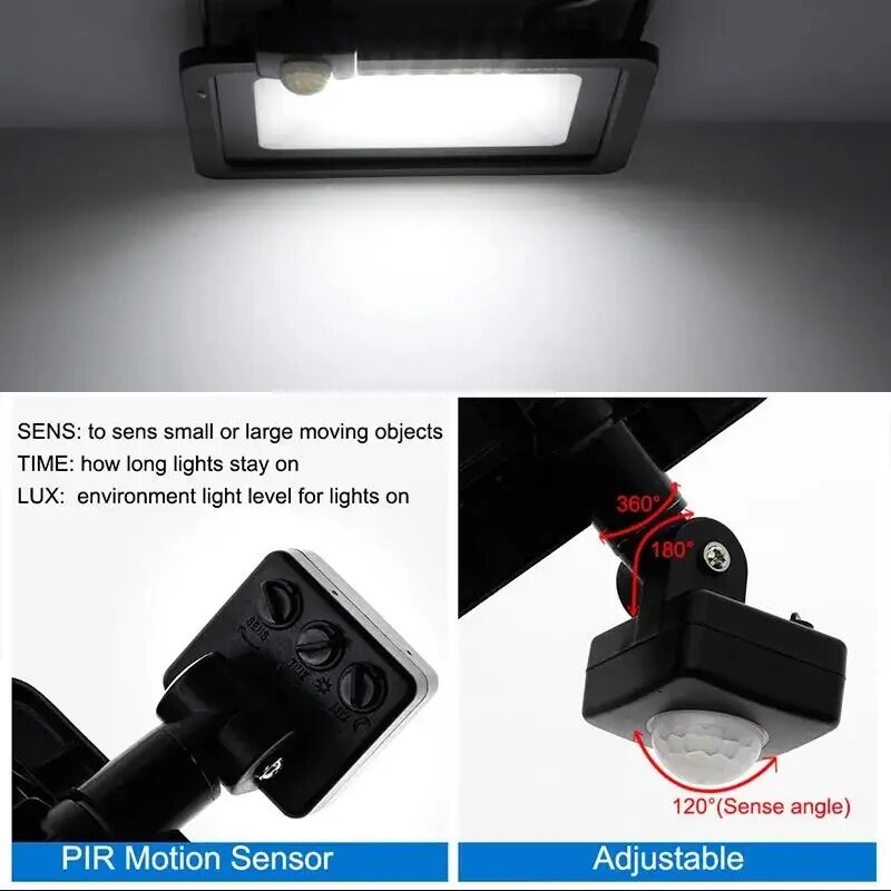 PIR Motion Sensor LED Floodlig - đánh giá và giá Outdoor Lighting With Outlet