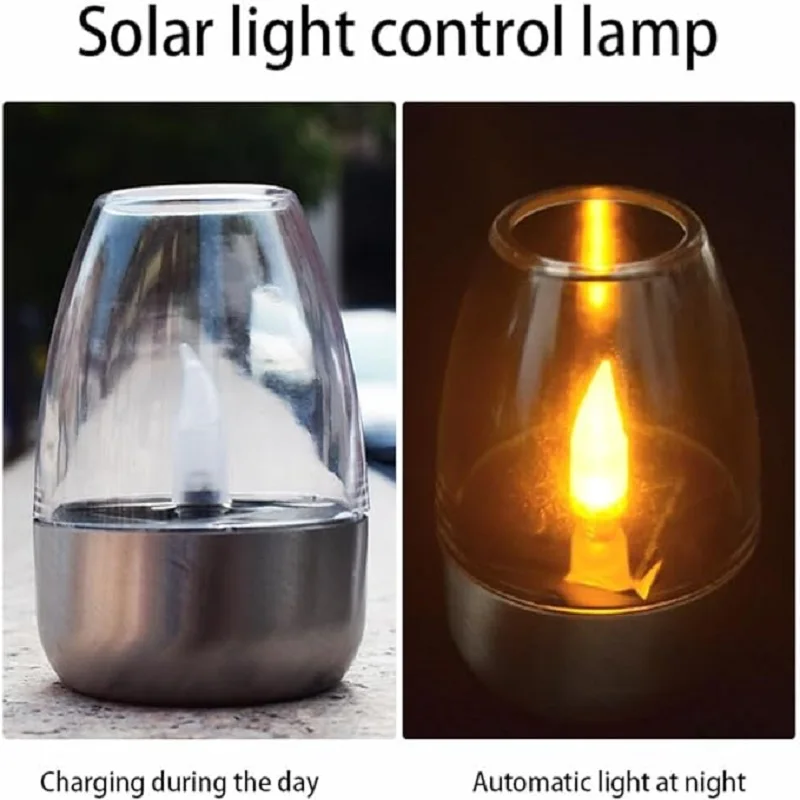 Solar Powered Flameless Candle - đánh giá và giá Outdoor Lighting Battery Operated
