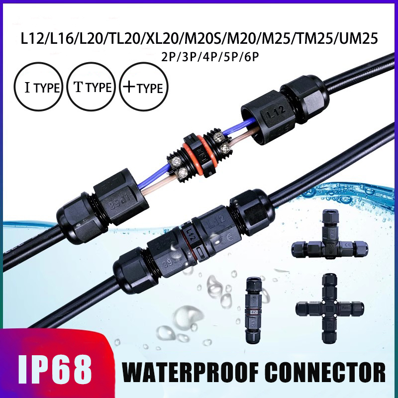 IP68 Waterproof Connector LED  - đánh giá và giá Outdoor Lighting Wire Connectors
