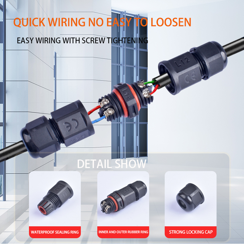 IP68 Waterproof Connector LED  - đánh giá và giá Outdoor Lighting Wire Connectors