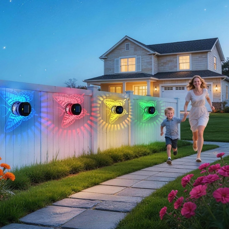Decorative Solar Butterfly Lig - đánh giá và giá Deck Step Light