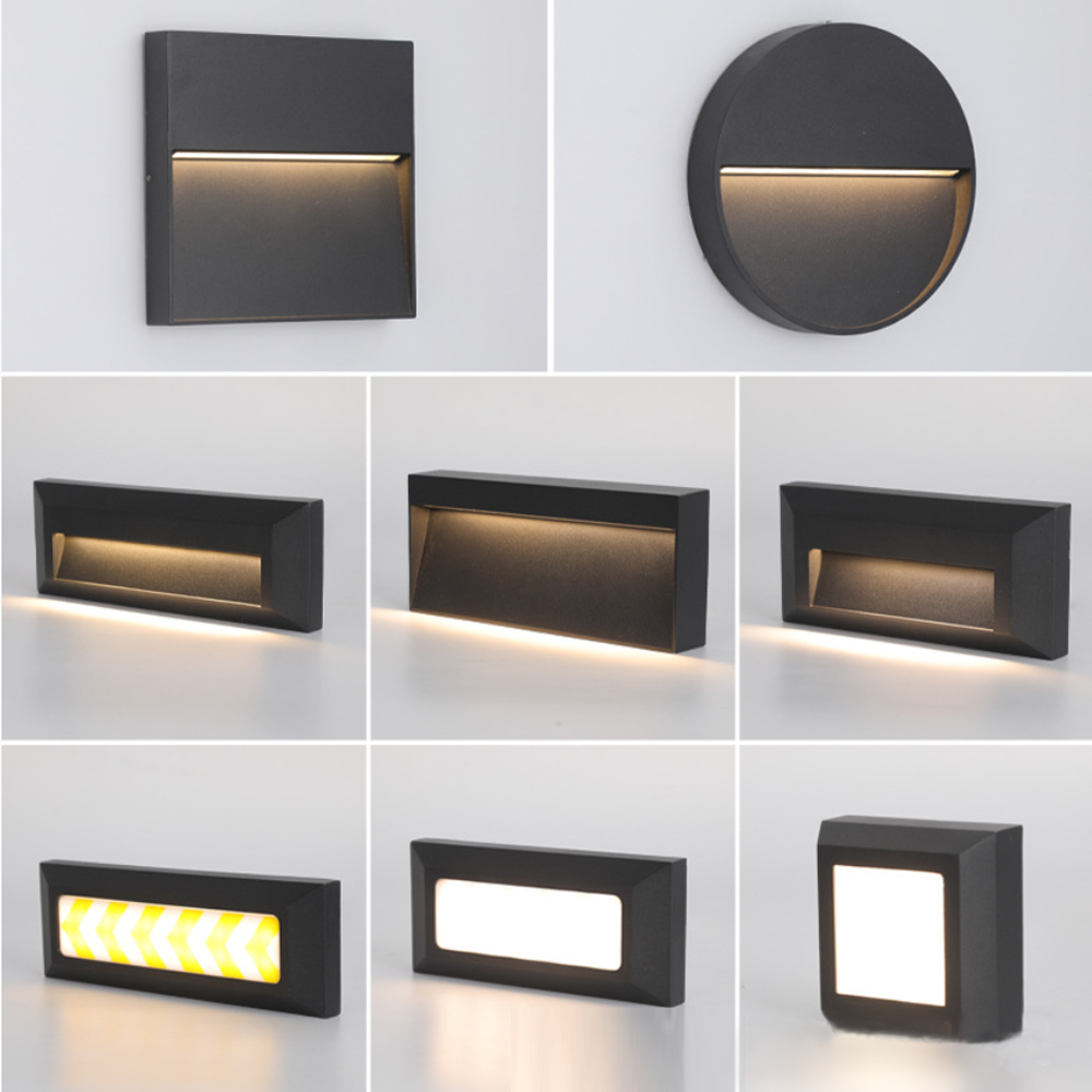 Outdoor LED Wall Lamps Surface - đánh giá và giá Deck Step Light