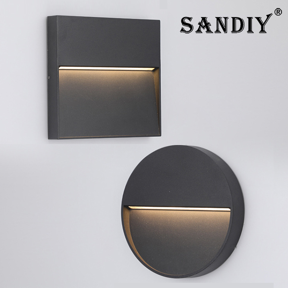 Outdoor LED Wall Lamps Surface - đánh giá và giá Deck Step Light