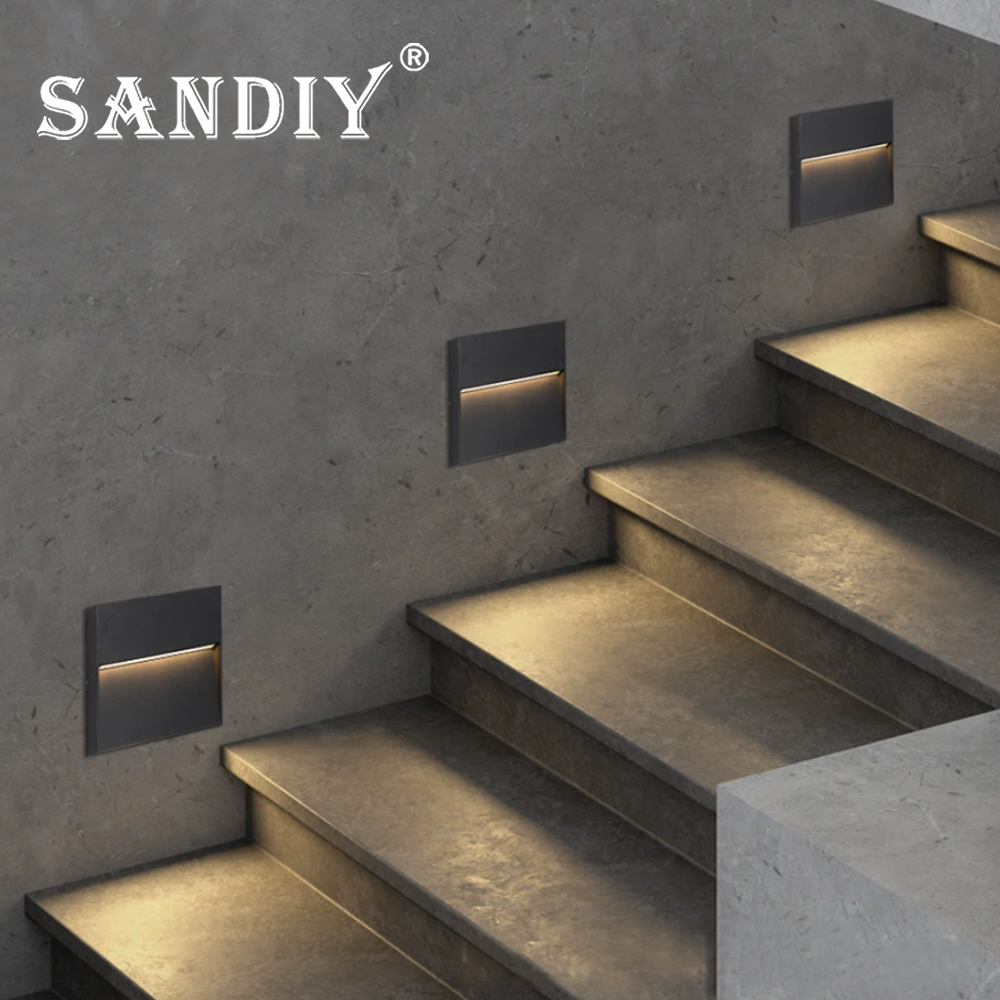 Outdoor LED Wall Lamps Surface - đánh giá và giá Deck Step Light