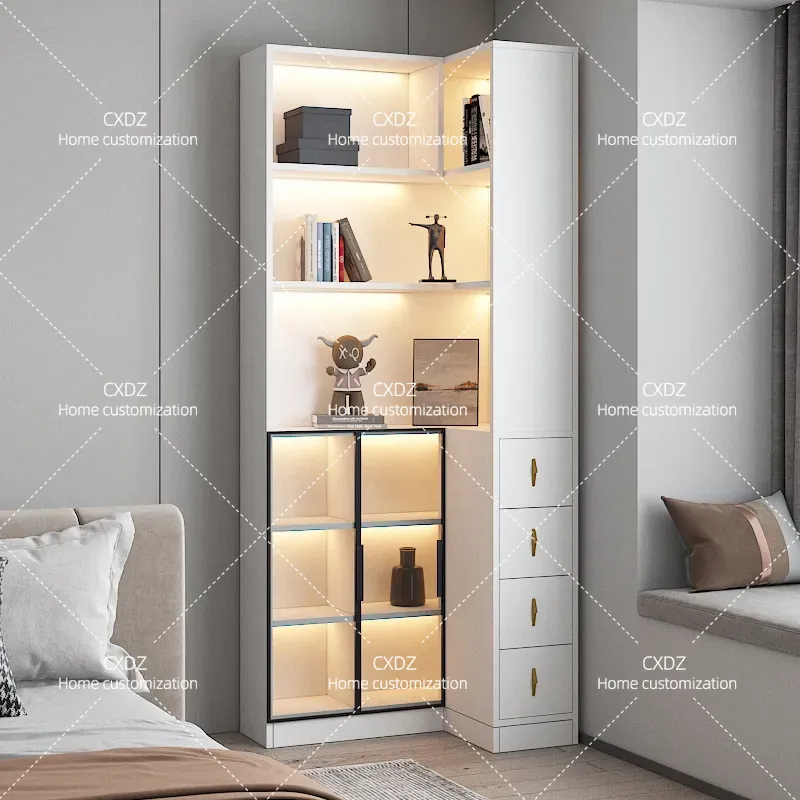 Light Luxury Corner Cabinet wi - đánh giá và giá Outdoor Lighting Unit