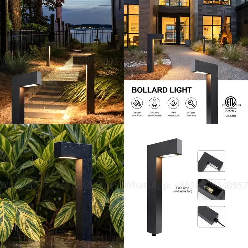 Aluminum Bollard Garden Light  - đánh giá và giá Outdoor Lighting Low Voltage