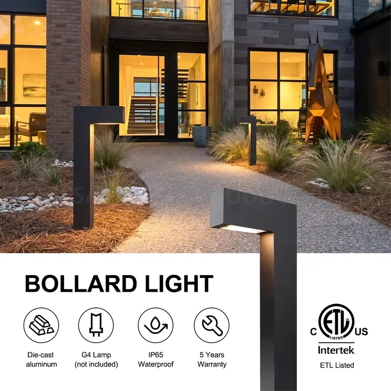 Aluminum Bollard Garden Light  - đánh giá và giá Outdoor Lighting Low Voltage
