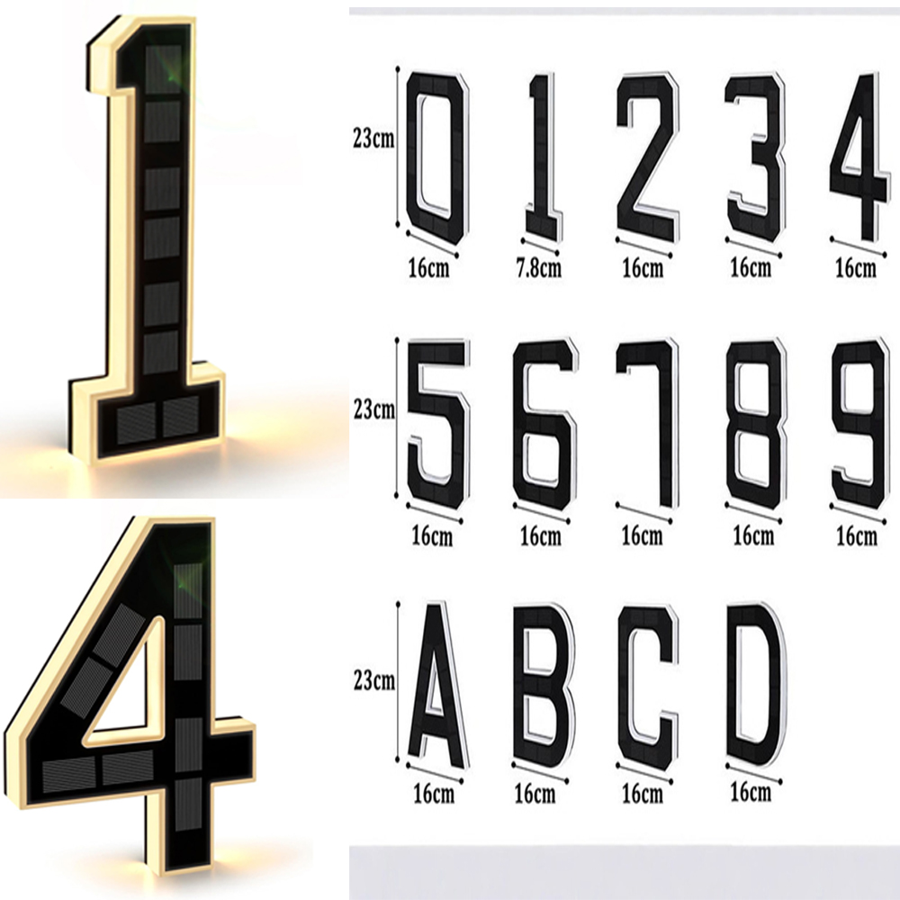 Solar House Number Lights Hous - đánh giá và giá Outdoor Lighting Experts