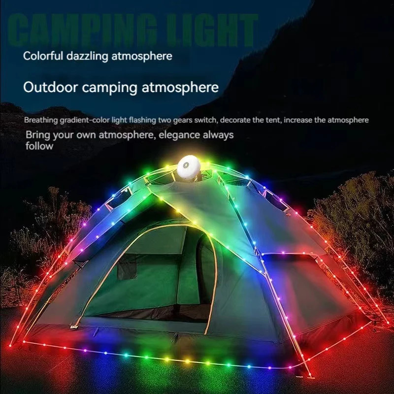 10m Atmosphere LED Camping Lig - đánh giá và giá Outdoor Lighting Decoration