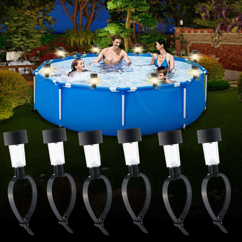 Solar Powered LED Pool Lights  - đánh giá và giá Outdoor Lighting For Fence