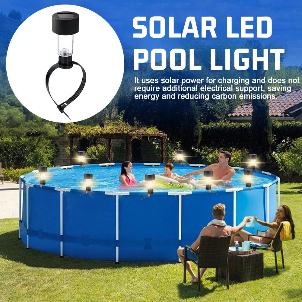 Solar Powered LED Pool Lights  - đánh giá và giá Outdoor Lighting For Fence