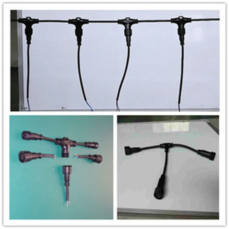 T type 3 Way Connector 2/3/4Pi - đánh giá và giá Outdoor Lighting Wire Connectors