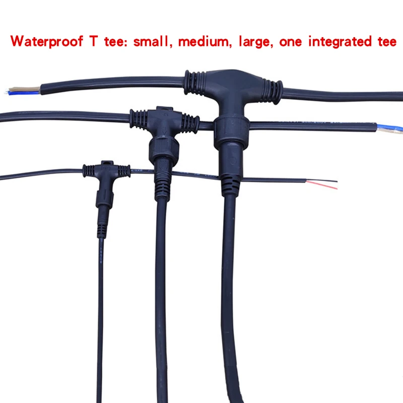 T type 3 Way Connector 2/3/4Pi - đánh giá và giá Outdoor Lighting Wire Connectors