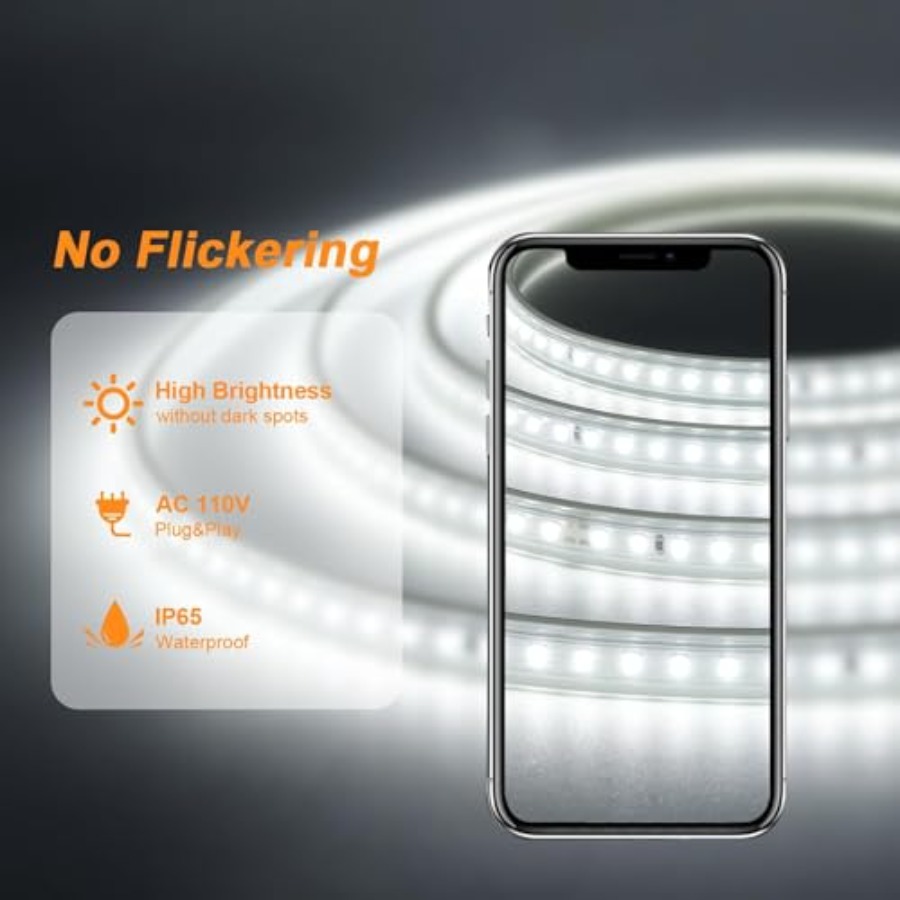 LED Strip Lights, 240 LEDs, 65 - đánh giá và giá Outdoor Lighting Led Strip
