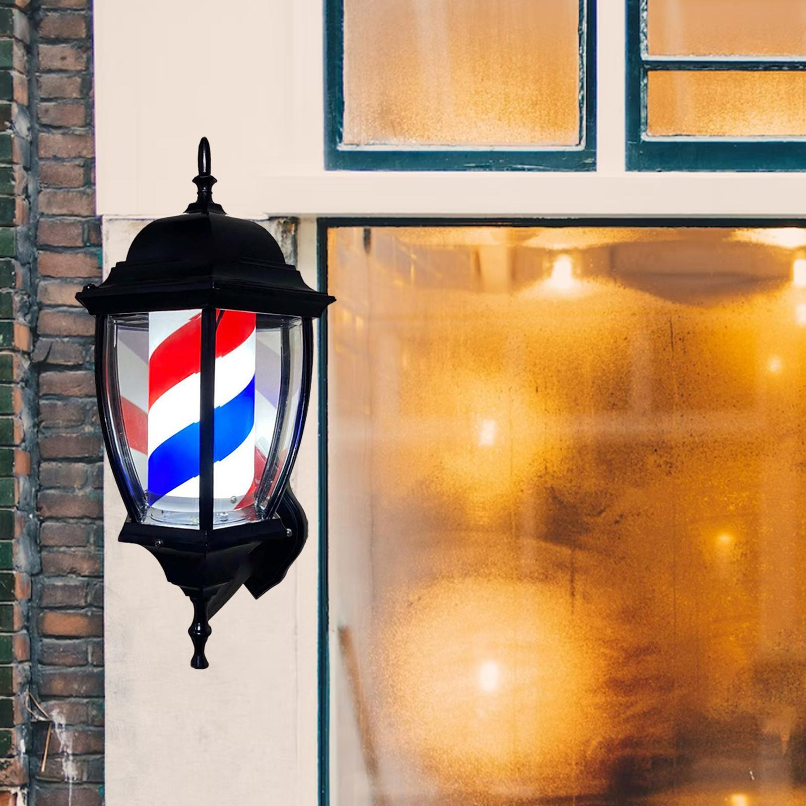 Barber Pole Light Rotating Lig - đánh giá và giá Outdoor Lighting With Outlet