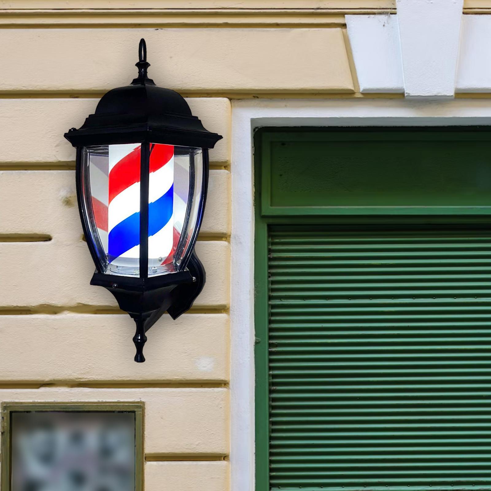 Barber Pole Light Rotating Lig - đánh giá và giá Outdoor Lighting With Outlet