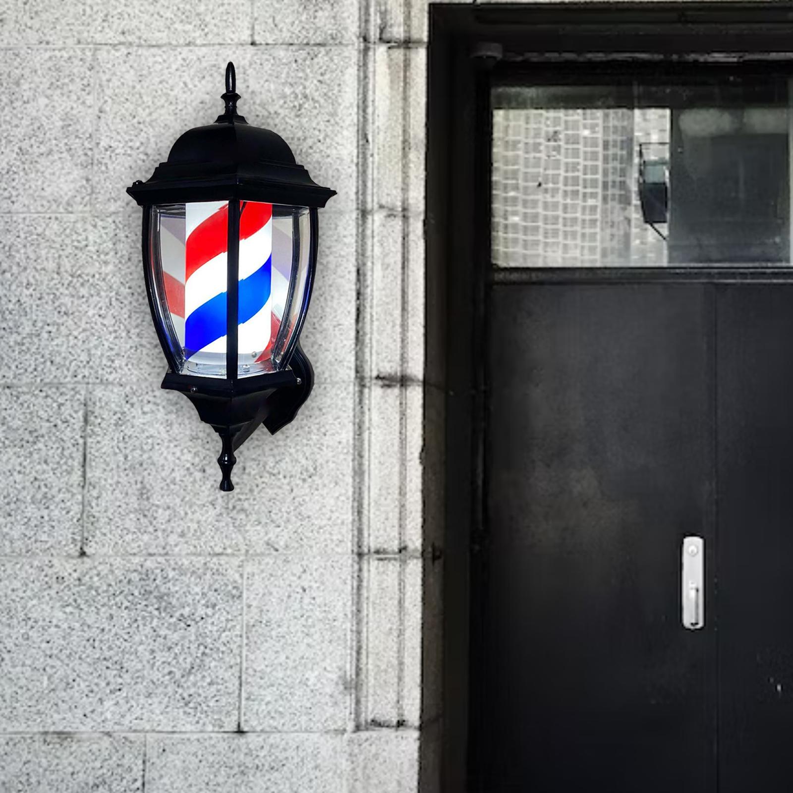 Barber Pole Light Rotating Lig - đánh giá và giá Outdoor Lighting With Outlet
