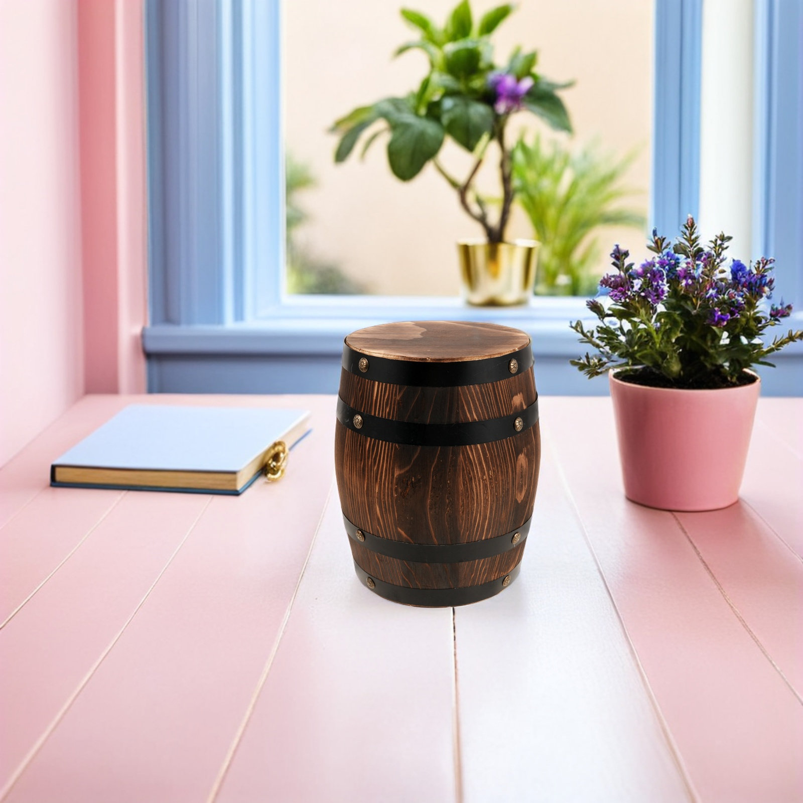 Wooden Vintage Stool Retro Out - đánh giá và giá Outdoor Lighting Vintage