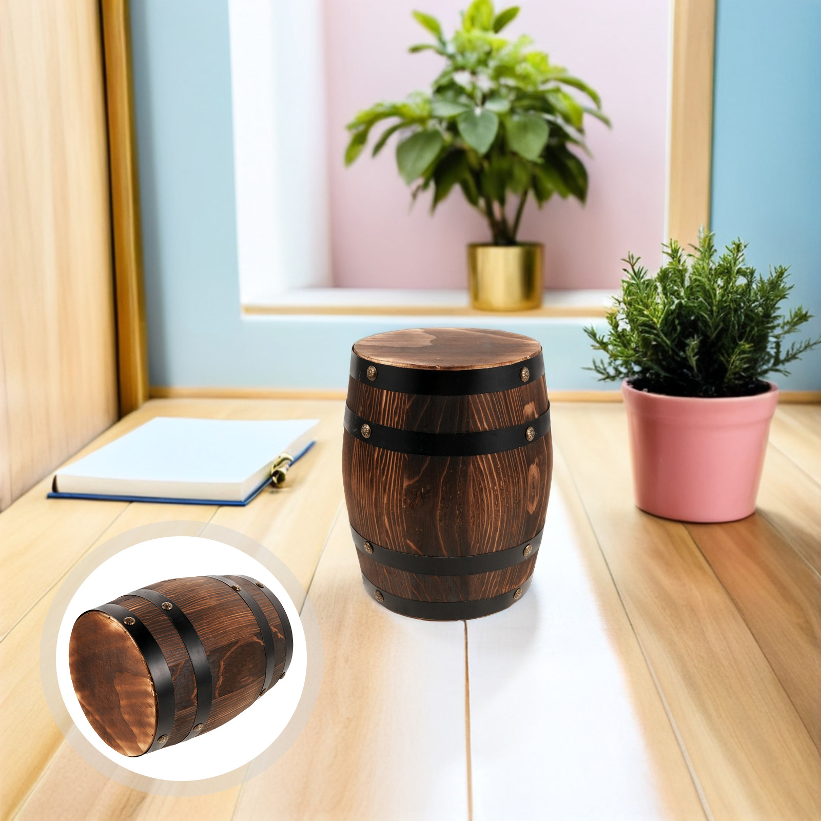 Wooden Vintage Stool Retro Out - đánh giá và giá Outdoor Lighting Vintage