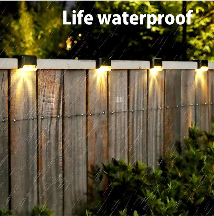 Waterproof Solar-powered Fence - đánh giá và giá Deck Step Light