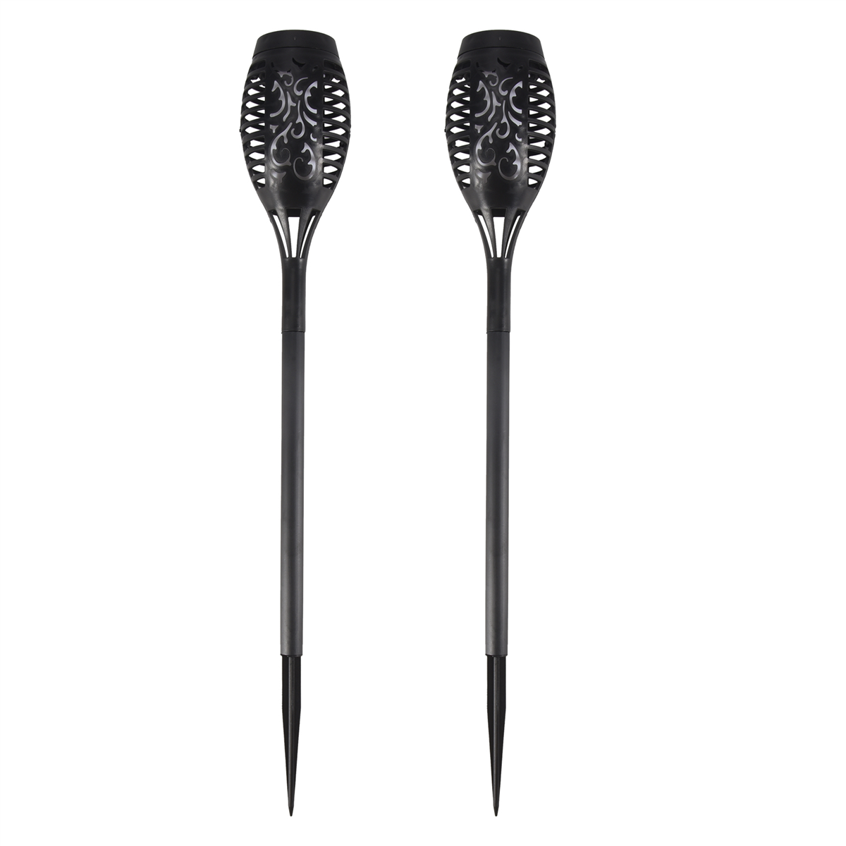 Y17A 2 Pcs LED Solar Flame Lig - đánh giá và giá Solar Path Light