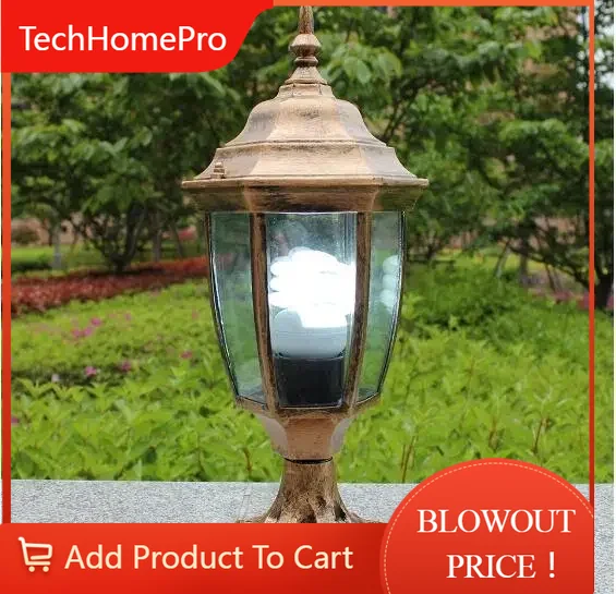 TechHPAntique Brass Landscape  - đánh giá và giá Outdoor Lighting For Fence