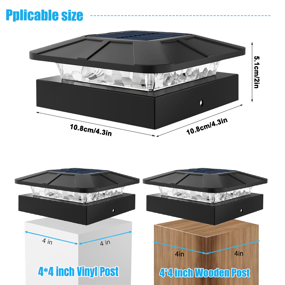 Outdoor Solar Post Cap Lights  - đánh giá và giá Post Cap Light