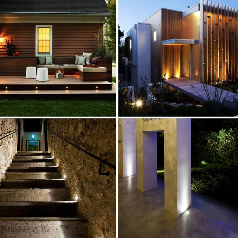 QITU LED Outdoor Garden Lights - đánh giá và giá Deck Step Light