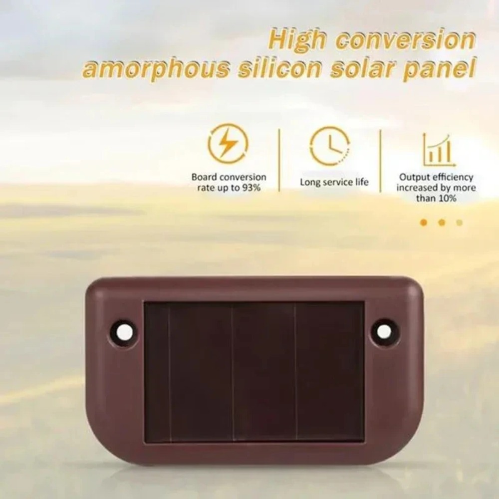 Warm White LED Solar Step Lamp - đánh giá và giá Outdoor Lighting For Fence