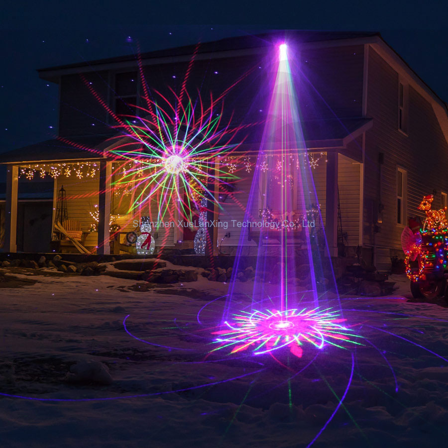 ESHINY RGB Laser Landscape Lig - đánh giá và giá Outdoor Lighting With Outlet