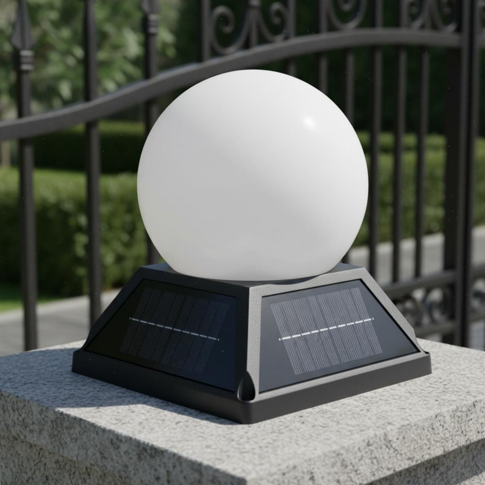 Solar Post Cap Light Wireless  - đánh giá và giá Post Cap Light