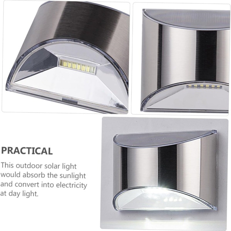 2Pcs Solar Garden Light Stainl - đánh giá và giá Outdoor Lighting Experts