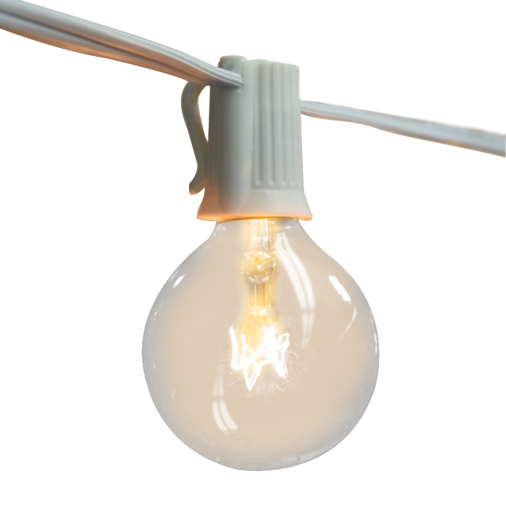Vintage G40 Clear Bulb String  - đánh giá và giá Outdoor Lighting Vintage
