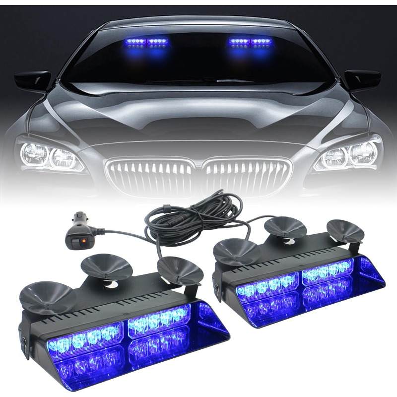 2 in 1 LED Emergency Strobe Li - đánh giá và giá Deck Step Light
