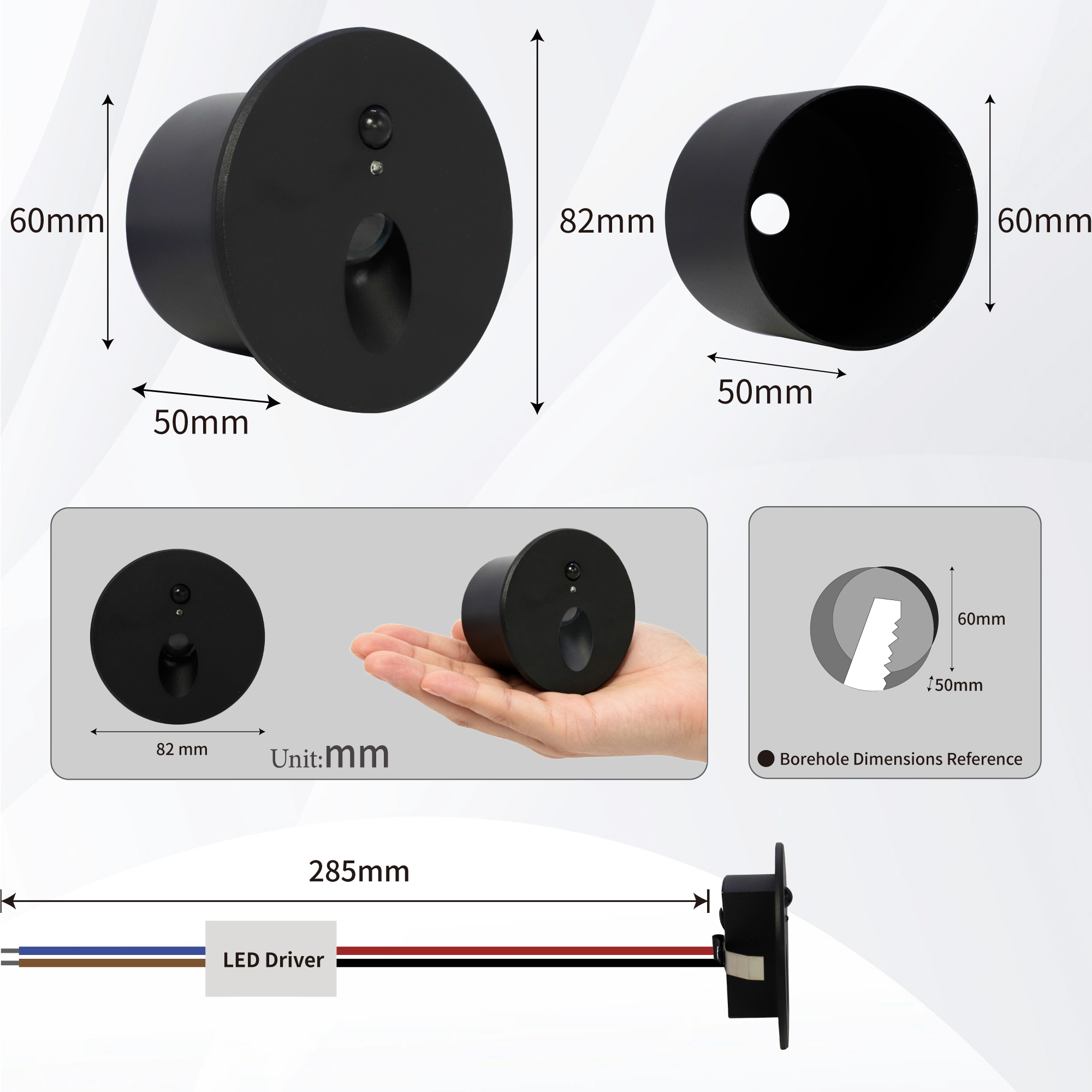 Recessed LED Step&Stair Light  - đánh giá và giá Deck Step Light