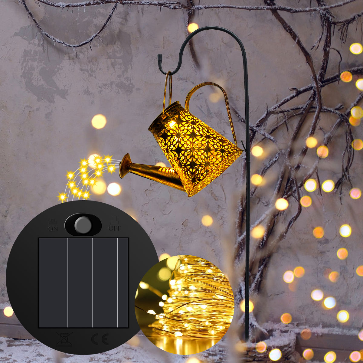 Solar Lantern Light Replacemen - đánh giá và giá Post Cap Light