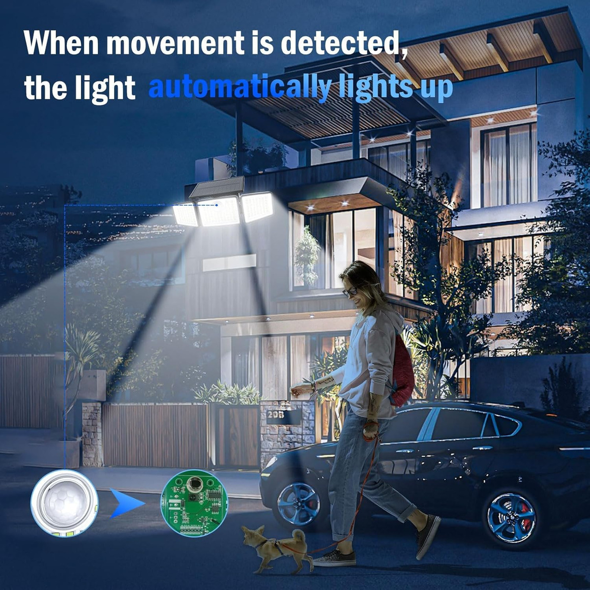 Solar LED Wall Light |Three-he - đánh giá và giá Outdoor Lighting Experts