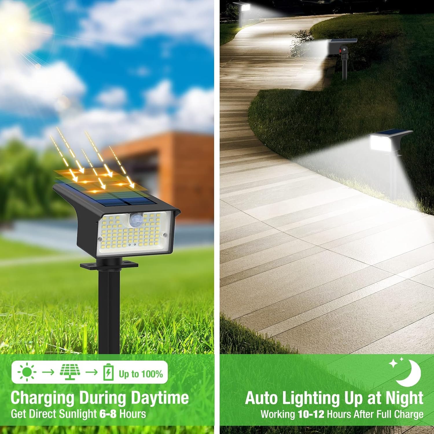 Solar Spot Lights Outdoor Moti - đánh giá và giá Outdoor Lighting Experts