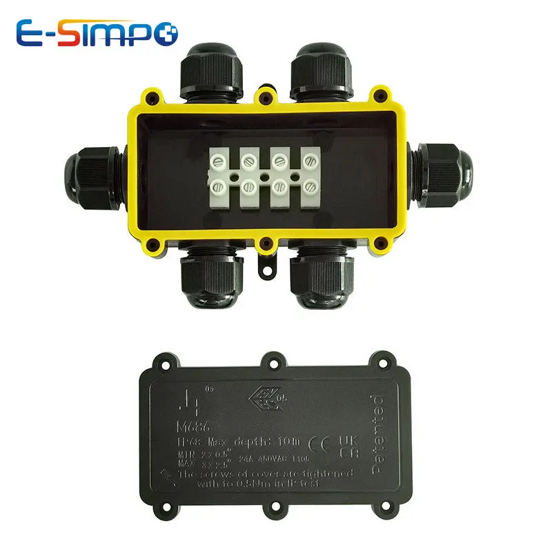 6Way 1IN5Out IP68 Dưới Nước Dâ - đánh giá và giá Outdoor Lighting Wire Connectors