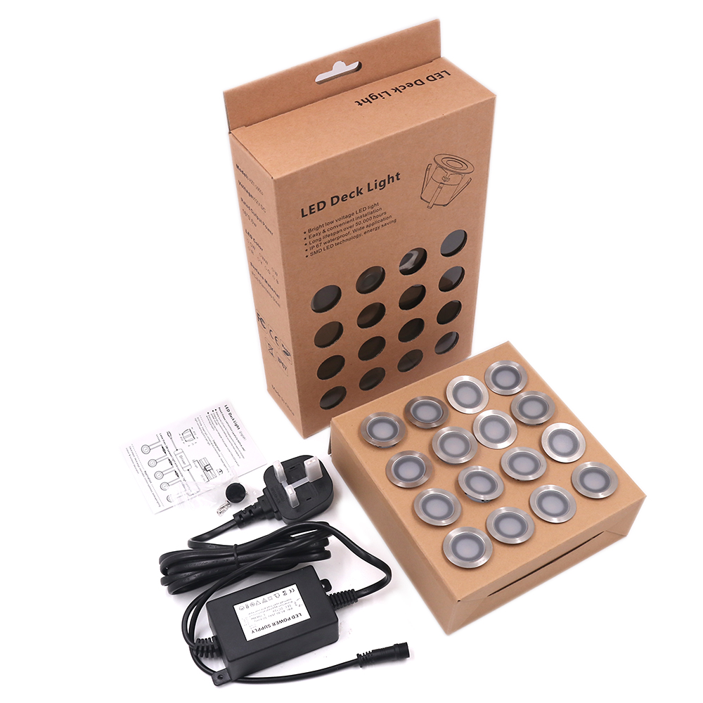 16 Đèn Led Dán 12V Dưới Lòng Đ - đánh giá và giá Deck Step Light