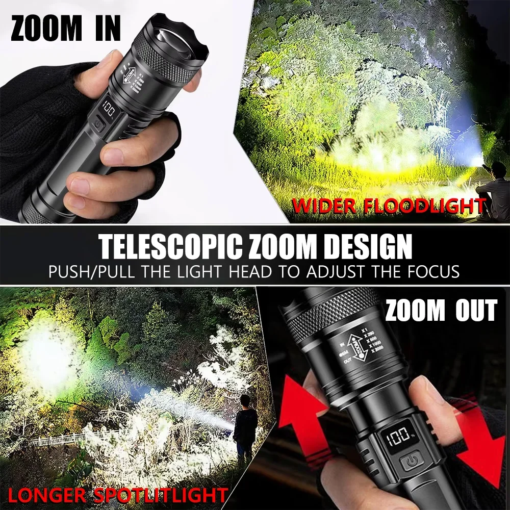 Rechargeable LED Flashlight Zo - đánh giá và giá Outdoor Lighting Nearby